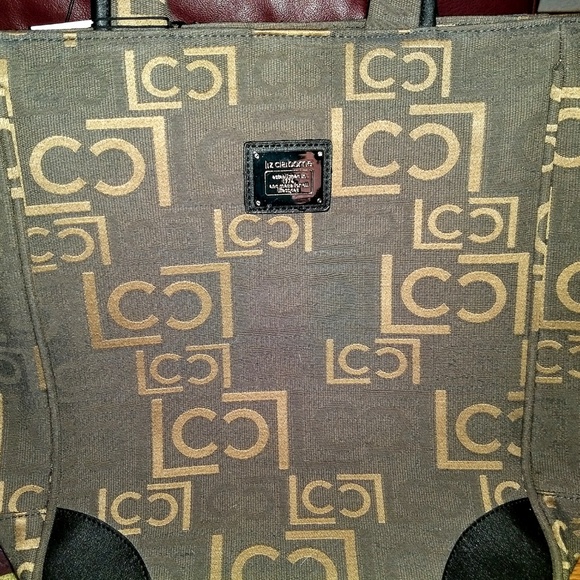 Claiborne Tote bag NWT weekend travel Brown Lap top Section DISCOUNT SHIPPING! - Picture 2 of 9